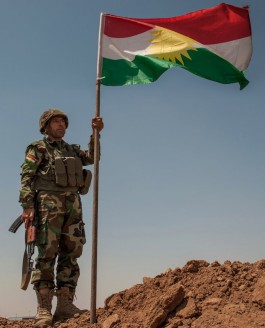 Peshmerga forces in Mosul.