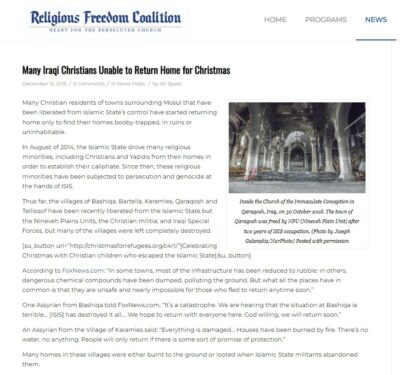 https://religiousfreedomcoalition.org/2016/12/12/many-iraqi-christians-unable-to-return-home-for-christmas/